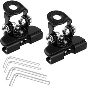 2pcs Light Base Mounting Holder, Non-Destructive Fixing Bracket Off Road Light Bar Stand Clamp Ditch Light Brackets Hood Mount Led Nilight Base Mounting Holder Universal Car Offroad Accessories