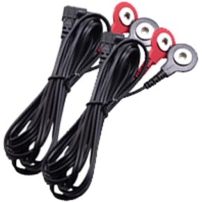 Pad Cables for TechCare Plus 24 and Touch X Tens Units (2.35mm Shielded Replacement Electrode Wires)