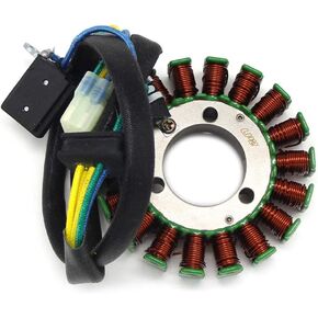 Stator coil 0452449 0454228 0454947 Stator coil for Polaris Phoenix 200 2005-2024 for Polaris Phoenix 200 MD 2017-2024 for Polaris Sawtooth 200 2006-2007 for Polaris Sawtooth 200 Quad 2006