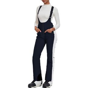 GS SNOWING Women's Snow Bibs Pants Insulated Waterproof Windproof Winter Ski Pants Snowboarding Overalls