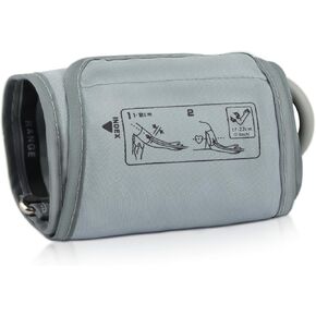 Medium Replacement Blood Pressure Cuff, 9-13inch (22-32cm) BP Cuff Compatible with Omron BP5100 BP5250 BP5450 BP7100 BP5350 BP7350 BP7250 BP Monitor, for Home BP Checks