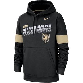 Nike Men's Army Black Knights Sideline Therma-FIT Performance Hoodie