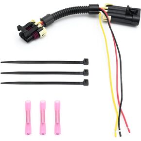 Tail Light Whip Power Harness Adapter, Replacement for Can Am Maverick X3 2012 2013 2014 2015 2016 2014 2018 2019 2020 2021 2022 2023, Splice Pigtail Jumper