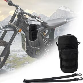 Water Bottle Holder Bag for Sur-Ron Light Bee X/S and Segway X160 X260, Adjustable Universal Motorcycle Frame Bag Carrier Sling Bag