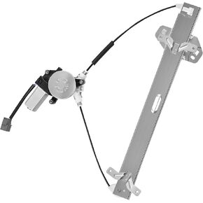 Front Passenger Side Power Window Regulator with Motor (2 Pins) Fit for 2003-2007 Honda Accord Sedan 4-Door, 741-307
