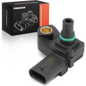 A-Premium Manifold Pressure (MAP) Sensor [3 Pins] Compatible with Mini Cooper 2014-2016 2018-2019 2021-2022, Cooper Clubman 2018-2019, Cooper Countryman 2017-2020 & X1 2016-2019, X2 2018-2019, 2.0L