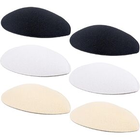 Framendino, 6 Pack Teardrop Hat Base Hat Craft Material for Making Hats for DIY Hats Party Wedding Hats 3 Colors Multicolor