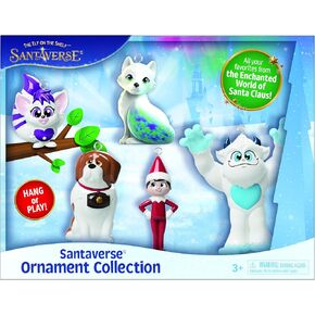 The Elf on the Shelf Ornament Collection - 5 Collectible Hang-or-Play Figures - with 2 New North Pole Pals - for Ages 3 Years and Above