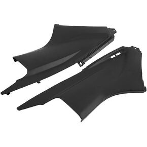 KIMISS 2 Air Dust Cover Fairing, for YZFR6 YZF-R6 2003-2005 Cover Fairing 1 Pair Black Motorbike Air Dust Cover Fairing Insert Part