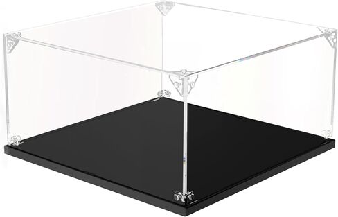 Clear Acrylic Display Case for Bible, Book Display Case, Stamp or Coin Collection Display Case Self Assemble Display Case Collectibles Acrylic Display Box(32x25x8cm, 12.6x9.8x3.1inch) in Saudi Arabia
