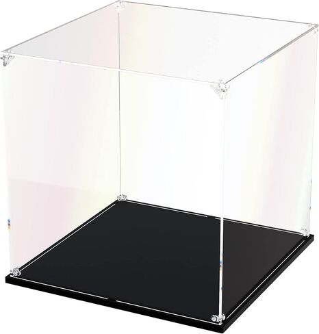 Clear Acrylic Display Case for Bible, Book Display Case, Stamp or Coin Collection Display Case Self Assemble Display Case Collectibles Acrylic Display Box(32x25x8cm, 12.6x9.8x3.1inch) in Saudi Arabia
