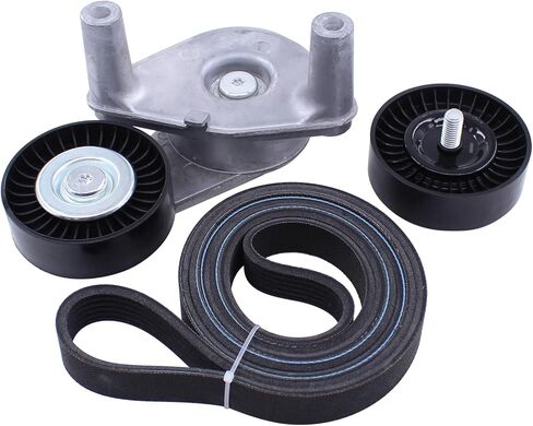 MOTOKU Belt Tensioner Drive Idler Pulley Serpentine kit for Kia Sportage Optima Hyundai Sonata Santa Fe Tucson Tiburon 2.7 in Saudi Arabia