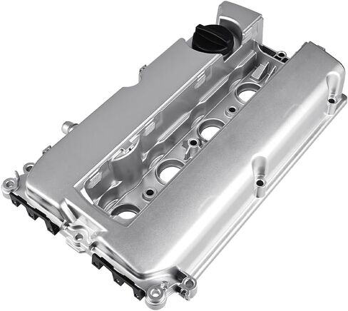 طقم غطاء صمام المحرك من الألومنيوم مع غطاء حشو زيت بمسامير حشية متوافق مع تشيفي أفيو أفيو 5 كروز سونيك تراكس بونتياك جي 3 ويف ساتورن أسترا لاستبدال 55564395 55558673 in Kuwait