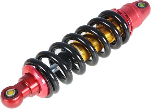 LABLT 285mm 11 بديل تعليق ممتص الصدمات الخلفي للدراجة الترابية Yamaha TTR90 PW80 Honda CRF70 XR100 SSR110 (أحمر وأسود) in Saudi Arabia