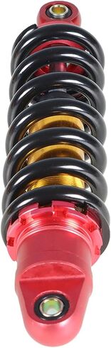 LABLT 285mm 11 بديل تعليق ممتص الصدمات الخلفي للدراجة الترابية Yamaha TTR90 PW80 Honda CRF70 XR100 SSR110 (أحمر وأسود) in Saudi Arabia