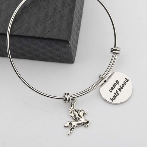 Camp Half Blood Bracelet Horse Charm Bracelet Percy Jackson Jewelry Gift for Family Mythology Movie Gift in Saudi Arabia