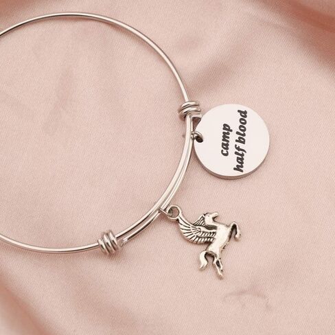 Camp Half Blood Bracelet Horse Charm Bracelet Percy Jackson Jewelry Gift for Family Mythology Movie Gift in Saudi Arabia
