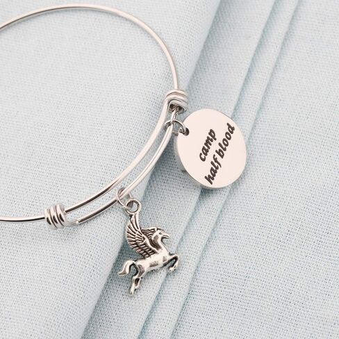 Camp Half Blood Bracelet Horse Charm Bracelet Percy Jackson Jewelry Gift for Family Mythology Movie Gift in Saudi Arabia