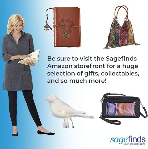 SAGEFINDS فن الزجاج الديك | منضدية مزخرفة قابلة للتجميع | تمثال صغير للدجاج الزجاجي المنفوخ يدويًا | تمثال النحت لديكور المنزل | أزرق in Kuwait