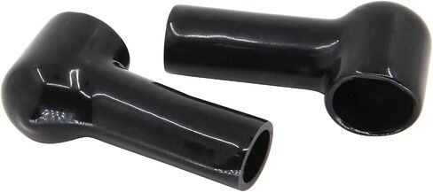 ZOOKOTO 10Pcs Stud Terminal Covers 14mm x 10mm Terminal Insulating Covers Red and Black in Saudi Arabia