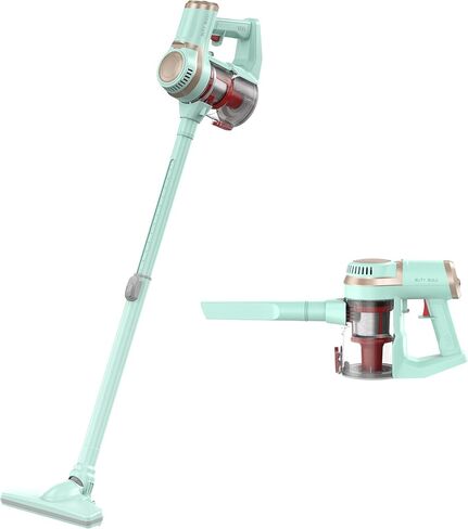 Cordless Stick Vacuum Cleaner, Handheld Lightweight Small Electric Broom for Home Car Apartment Hardwood Floors Carpet Pet Hair Litter Quick cleaning, 11KPa Strong Suction,Only Weight 3.5 Ib in Saudi Arabia