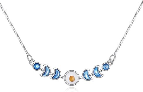 Mustard Seed Necklace 925 Sterling Silver Crystal Necklace Mustard Seed Jewelry Birthday Gifts for Women Girls in Saudi Arabia