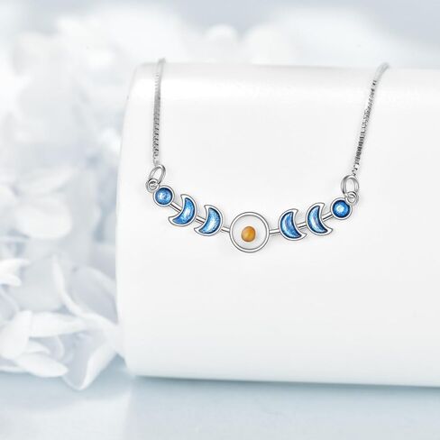 Mustard Seed Necklace 925 Sterling Silver Crystal Necklace Mustard Seed Jewelry Birthday Gifts for Women Girls in Saudi Arabia
