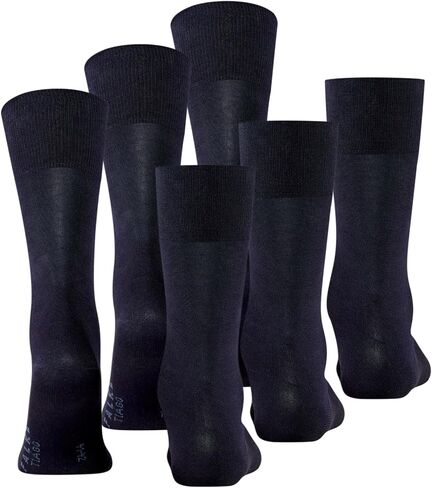 FALKE Men's Tiago Cotton Dress Socks, 3 Pairs in Kuwait