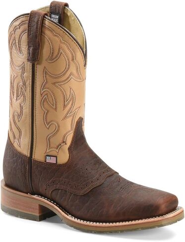 Double H DH4305 10 Inch Wide Square Toe ICE Western Roper in Kuwait