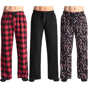 #followme Fleece Pajama Pants for Men - (Pack of 3)
