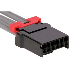 ACDelco GM Original Equipment PT276 6-Way Female Black Multi-Purpose Pigtail