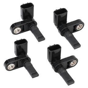 4 Pcs ABS Wheel Speed Sensors Compatible with Toyota 4Runner Tacoma FJ Cruiser Land Cruiser, Compatible with Lexus GX460 GX470 LX570, abs Sensors, Replacement for 89543-04020, 89542-04020