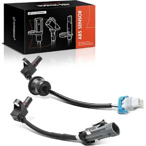 A-Premium 2-PC Set ABS Wheel Speed Sensor Front or Rear, Driver and Passenger Side Compatible with Chevy, Saturn & Pontiac Models - Equinox 2005-2006, Torrent 2006 - Replace# 22677640