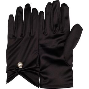 LIMELIA Satin Bridal Wedding Gloves, Prom Costume Gloves, Special Satin Gloves for Women