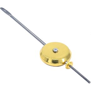 Universal Brass Pendulum bob Adjustable Fitting Wall Clocks Mantle Clock Part 165mm Long