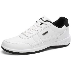 Men's Casual Dress Leather Shoes Business Lightweight Comfortable Walking Sneakers