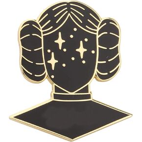 SEIRAA Movie Gifts Fans Cosplay Jewelry Princess Leia Pin Brooch