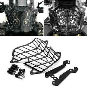 Front Headlight Guard Cover Protector Compatible with TENERE 700 T700 XT700Z XTZ700 2018-2021