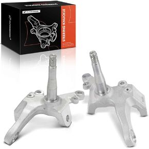 A-Premium 2 x Front Steering Knuckles Compatible with Yamaha YFZ450R 2009-2023, YFZ450REL 2014, YFZ450RSE 2009-2015 2017-2024, YFZ450RW 2012-2013, YFZ450W 2012-2013, YFZ450X 2010-2011, YFZ450XSE