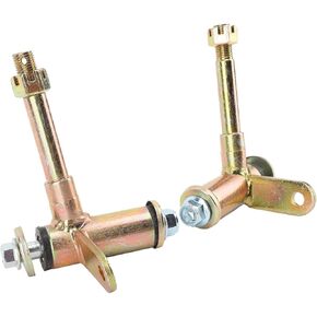 Front Steering Strut Knuckle Spindle - Metal Spindles Accessory Compatible for to ATV Karts and Quad Bikes