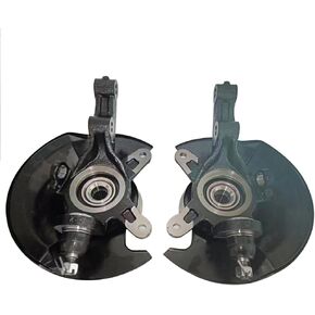 698-494, 698-495 2x Front Left and Right Side Steering Knuckle & Wheel Bearing Hub Assembly for Honda Civic 2003 2004 2005, 1.7L