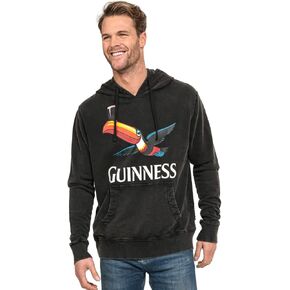Guinness Distressed Premium Cotton Toucan Unisex Hoodie | Sweatshirts for Men and Women