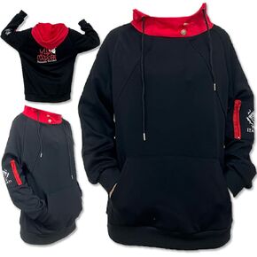 JJK Cosplay Hoodie 3D Printed Hoodie Pullover Sweatshirt Halloween For Adult and Unisex