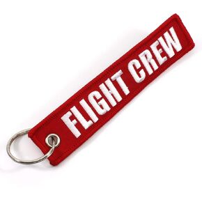 Rotary13B1 FLIGHT CREW - Red/White - 1 piece Keychain