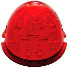 United Pacific 38148 Truck Cab Light, 17 LED Watermelon, Red LED/Red Lens