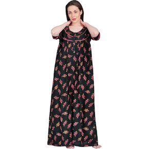 Women's Alpine Floral Print Nighty/Maxi/Night Gown…