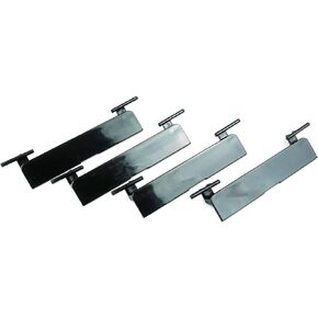4 Pieces Panoramic Roof Rack Port Cover Trim 20469071829040 Compatible With Mercedes C Class W204 2007-2014 95 * 20 mm