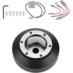 Unifizz 350Z Quick Release Hub, G35 Steering Wheel Hub Adapter - Compatible with 350Z, 370Z, for Sentra, for Amada, for Versa, for Cube, for Infiniti G35, G37