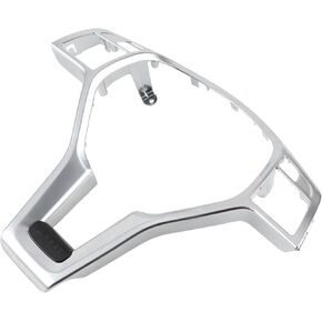 MOTOALL Steering Wheel Trim Cover AMG Style Silver 0994640013 for Mercedes W204 W212 C E CLA 12-14