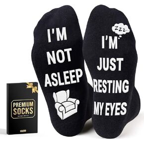 VICRAZY Gifts for Dad, Grandpa Gifts - Dad Birthday Gift Ideas, Funny Dad Gifts - Stocking Stuffers for Men Novelty Socks